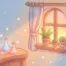 Cozy alchemy workshop illustration showing a warm pastel room with potions, used to represent why cozy games are so popular.