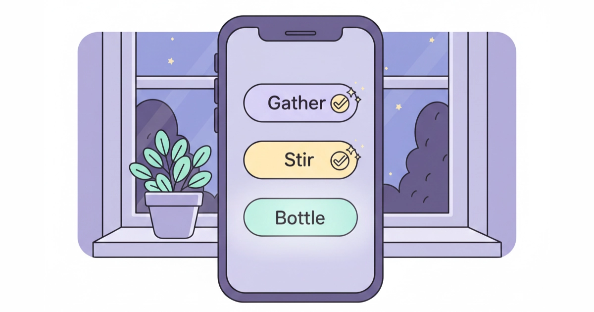 cozy games wellness micro tasks with clear steps and gentle rewards