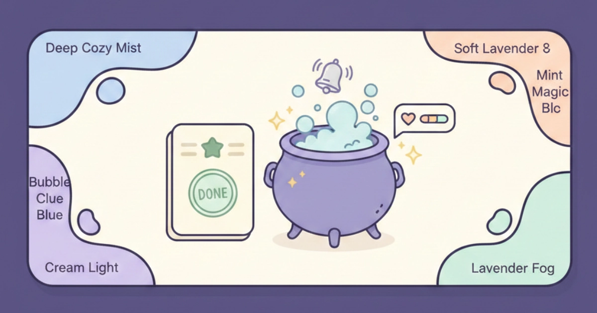 digital small tasks benefits through gentle completion feedback and calm UI