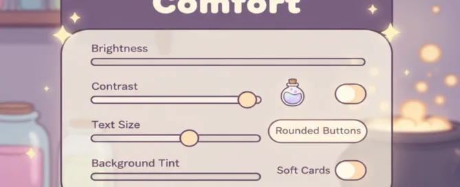 Why Low Contrast Design Reduces Visual Stress article artwork