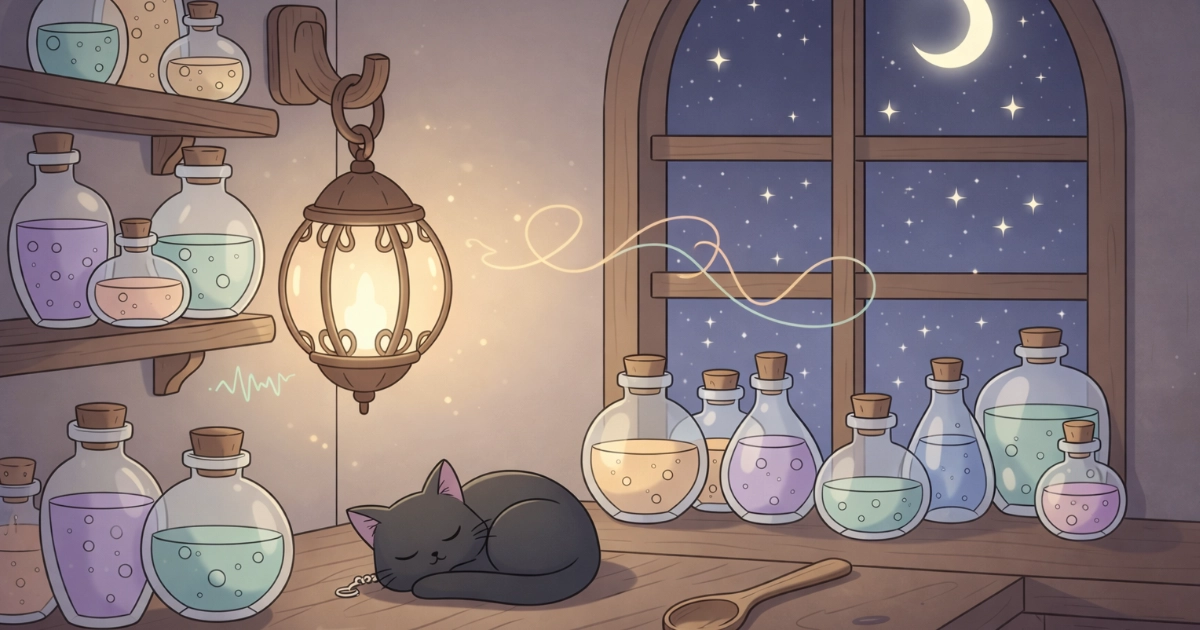 cozy soundscapes anxiety bedtime ritual with soft ambient audio