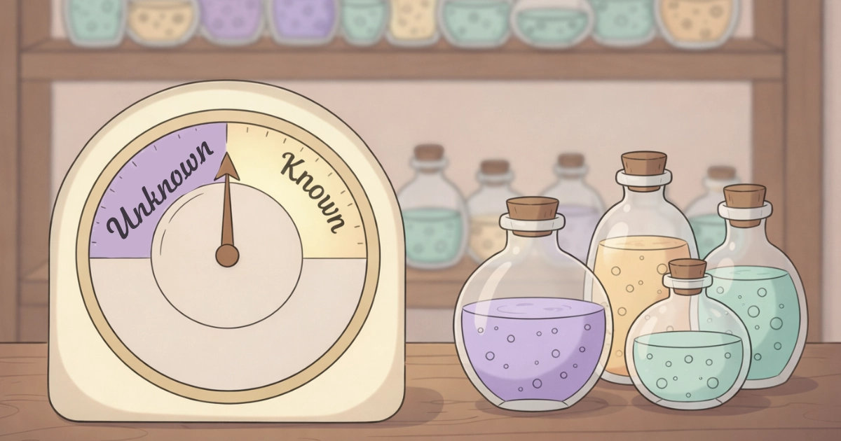 predictability routines science reduces uncertainty cozy illustration