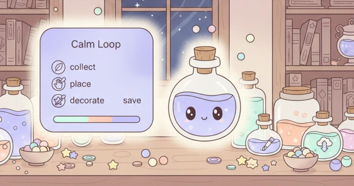 relaxing games list with predictable cozy loops